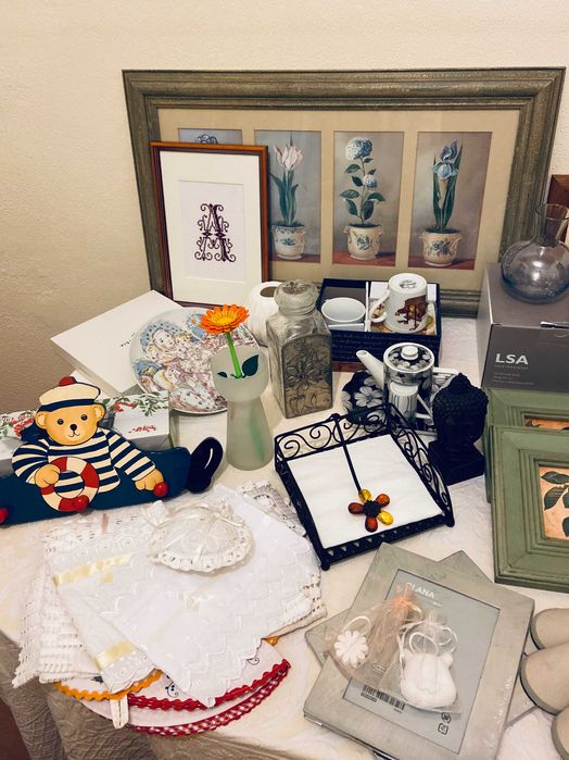 Lindos artigos de decoração e utilidades - Novos!