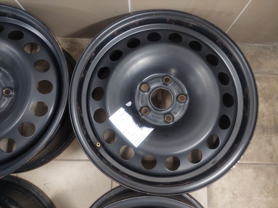 Оригінальні металеві стальні диски Volkswagen Skoda Audi Seat R17 5×112