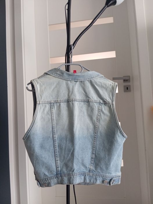 Kamizelka jeansowa damska H&M