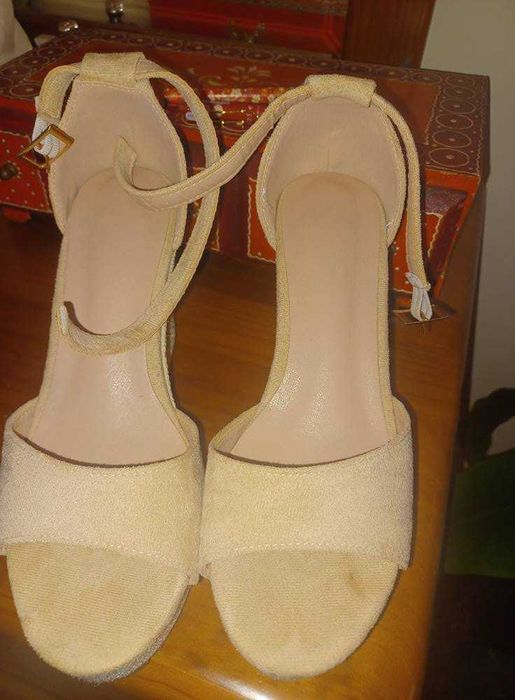 Sandalias de cunha