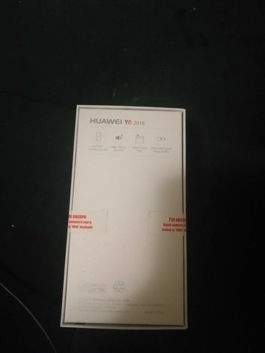 Huawei Y6 fabrycznie zapakowany