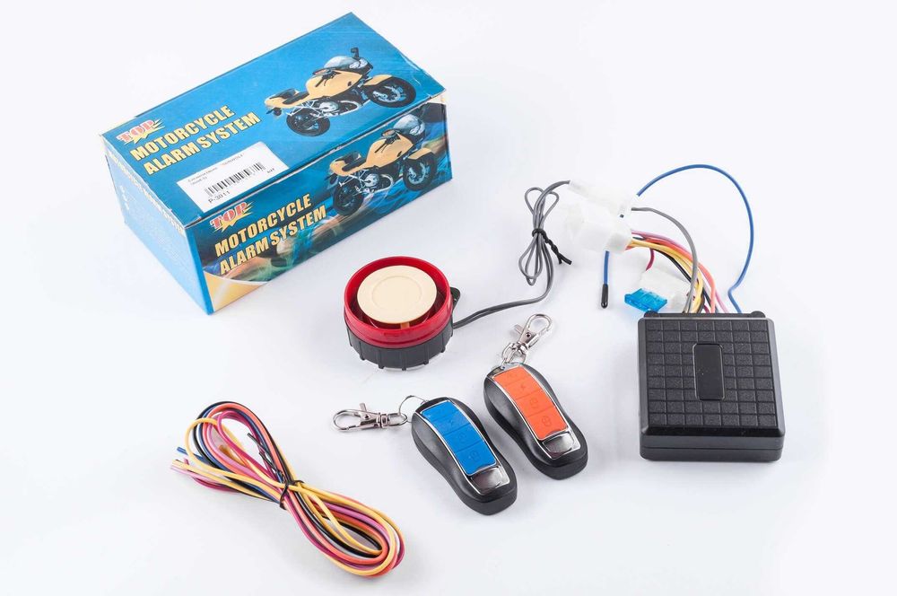 Мото сигнализация с дистанционным пуском для мотоцикла квадр скутера