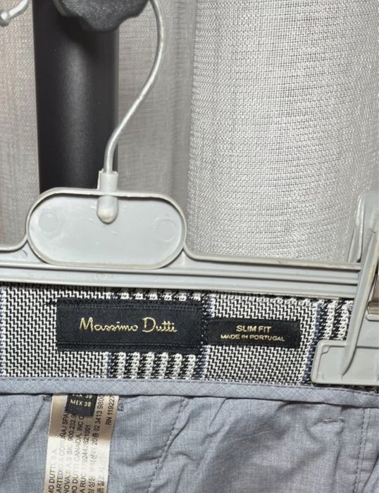 Calças de Fato Massimo Dutti