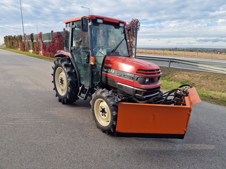 Traktor Japonski Mitsubishi MT338  Zarejstrowany  szybka skrzynia biegów 30 km