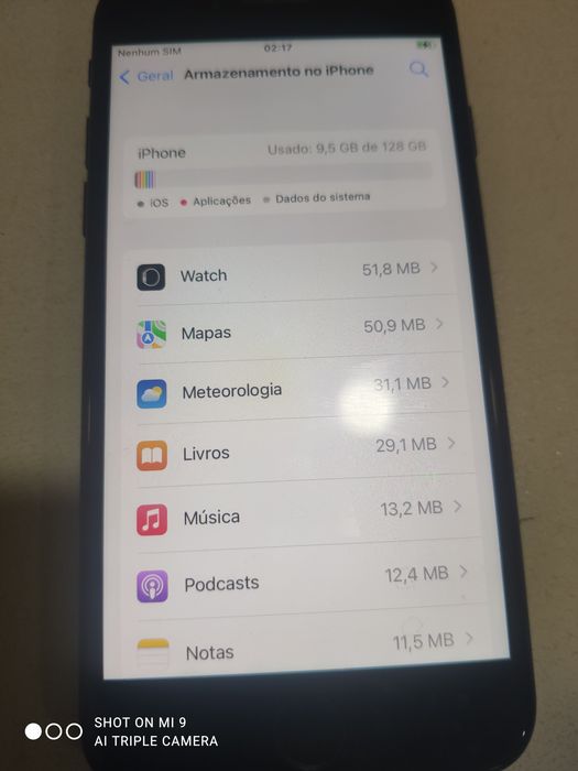 Lote 2 iPhones como novos