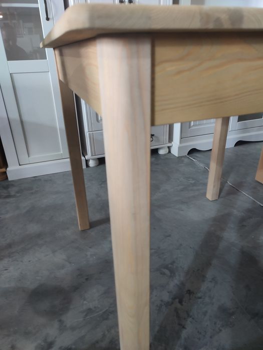 Stół drewno sosna 80x80 naturalny