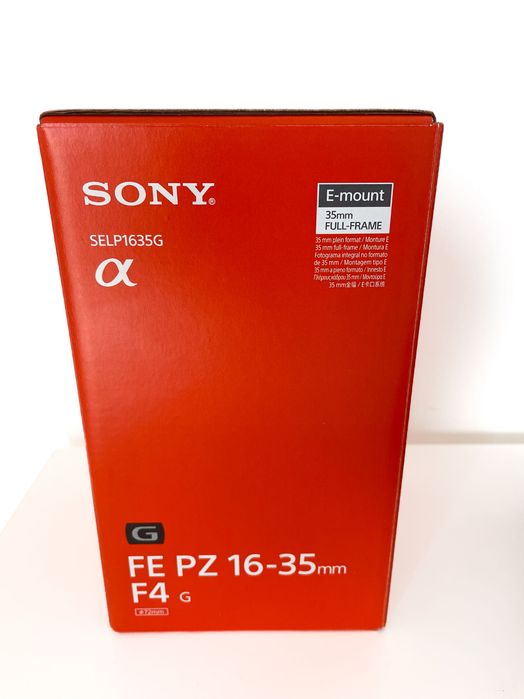 Sony FE PZ 16-35mm F4 G (Como Nova) – Apenas 4 meses – Com Fatura