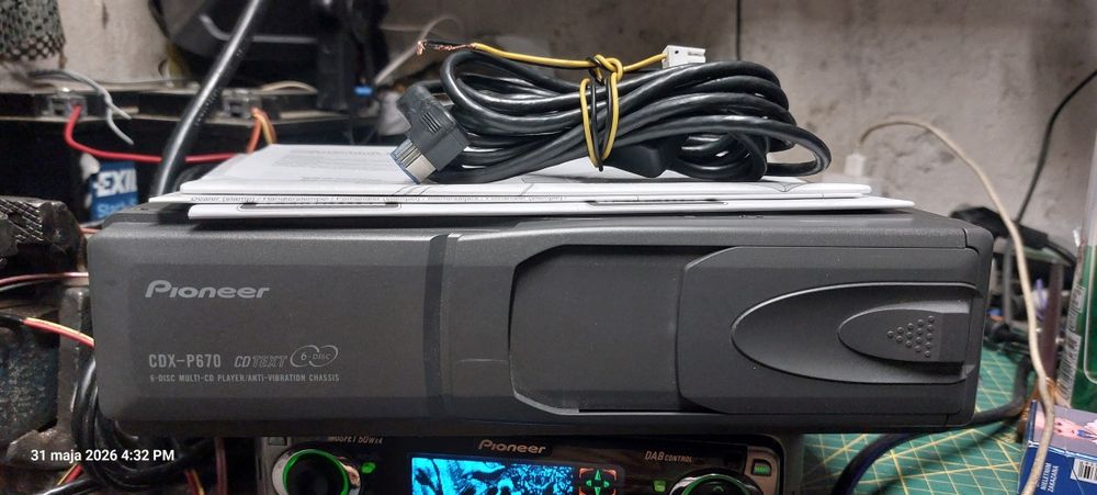 Pioneer CDX-P670 zmieniarka na 6 płyt