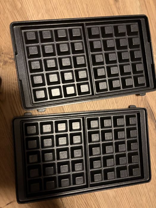 Nowe wklady do tostera tefal gofry gorfownica czarne 29,99