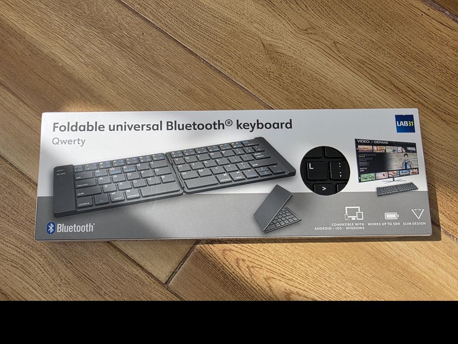 Складна bluetooth клавіатура LAB31