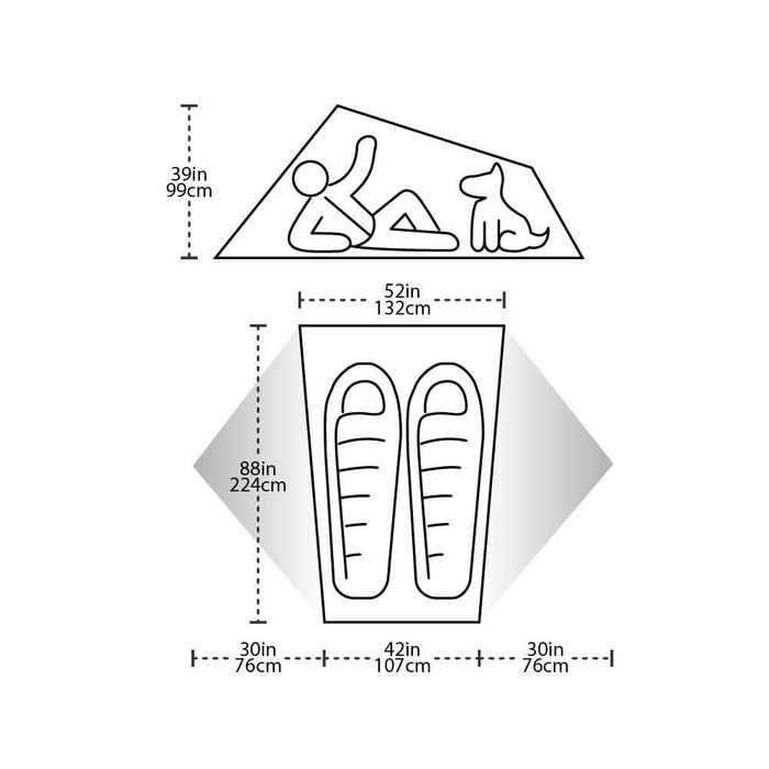 Всесезонний намет Big Agnes Copper Spur HV2 Expedition