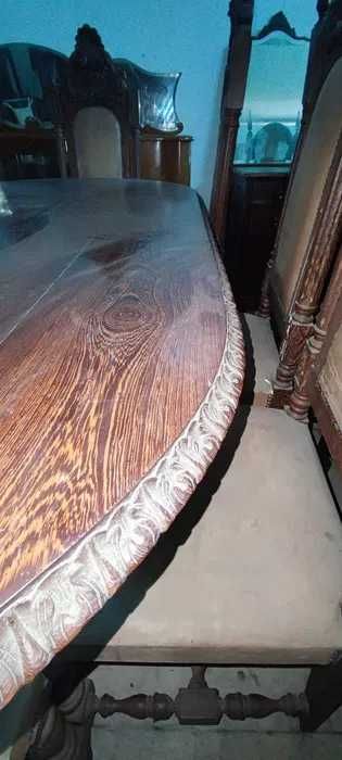 Conjunto Sala em Madeira exótica Jambire