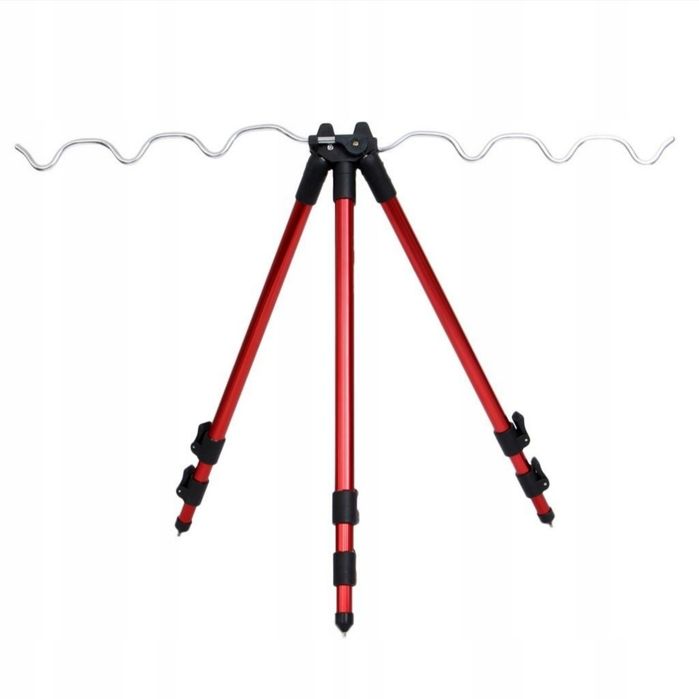 Stojak na wędki trójnóg tripod rodpod teleskopowy uchwyt na wędkę
