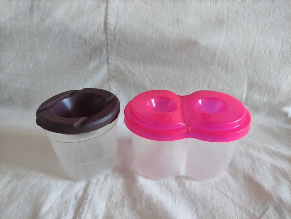 Стакан - непроливайка для уроков рисования