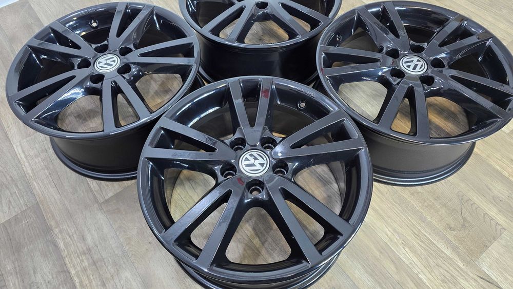czarne vw 17 5x112 tiguan golf V VI seat leon skoda octavia