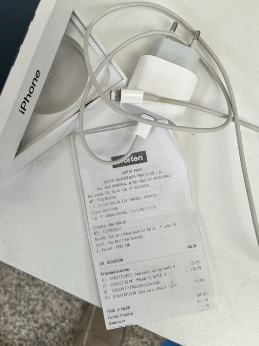 Troco iphone 13 128gb impecavel