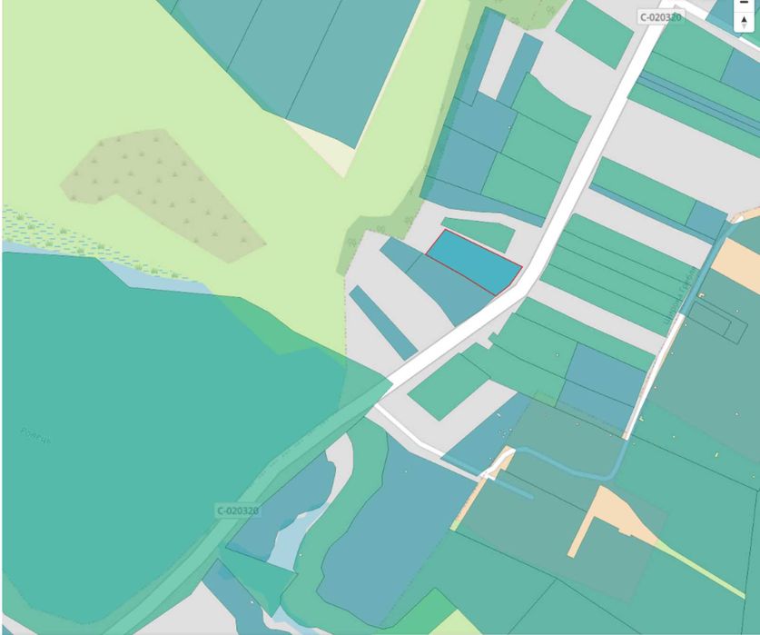 Продається земельна ділянка з одноповерховим цегляним будинком