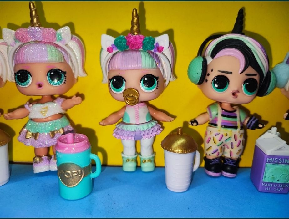 Не играные! Оригинал! Не играные куклы лол Единорожка мальчик и девочк