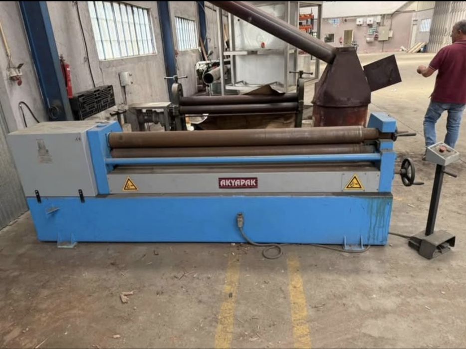 Calandra de Chapas AKYAPAK – 3 Rolos