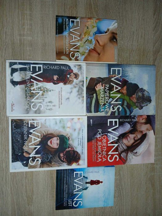 Sześć książek Richarda EVANSA