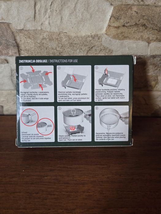 Zestaw Esbit Heating Kit – Wojskowy Zestaw do Podgrzewania Posiłków