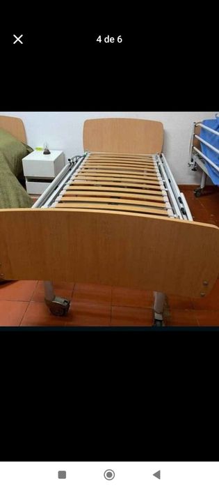 Cama articulada com colchão possibilidade de entrega