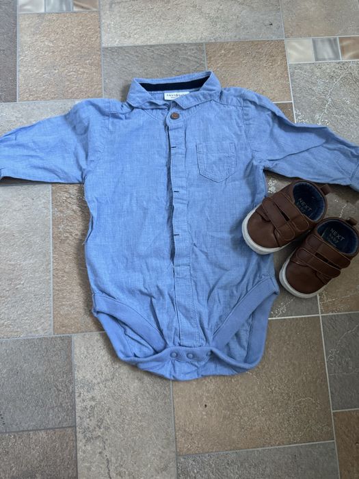 Дитячий костюм святковий, рубашку та пінетки на 6 місяців