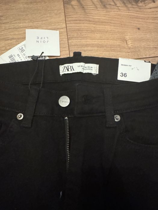 Spodnie czarne zara i h&m S/M koniec roku zakonczenie
