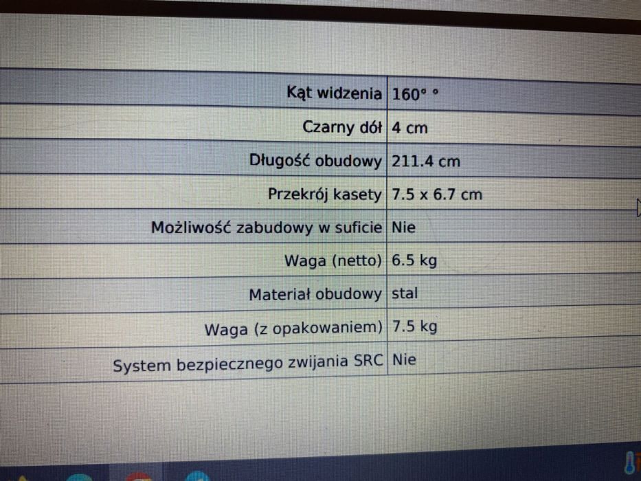 Ekran projekcyjny Avtek Cinema 200