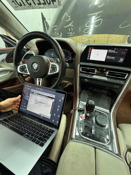 Смена языка BMW, CarPlay, Кодирование BMW (USA/Korea). Выезд