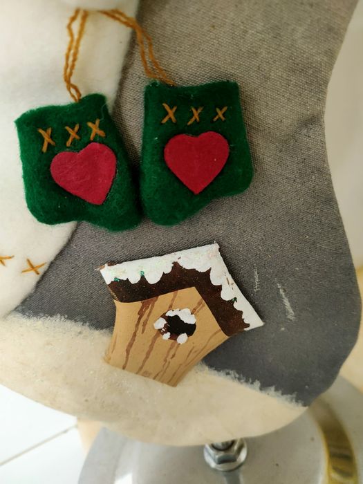 Bota Nova para prendas de Natal artigo artesanato