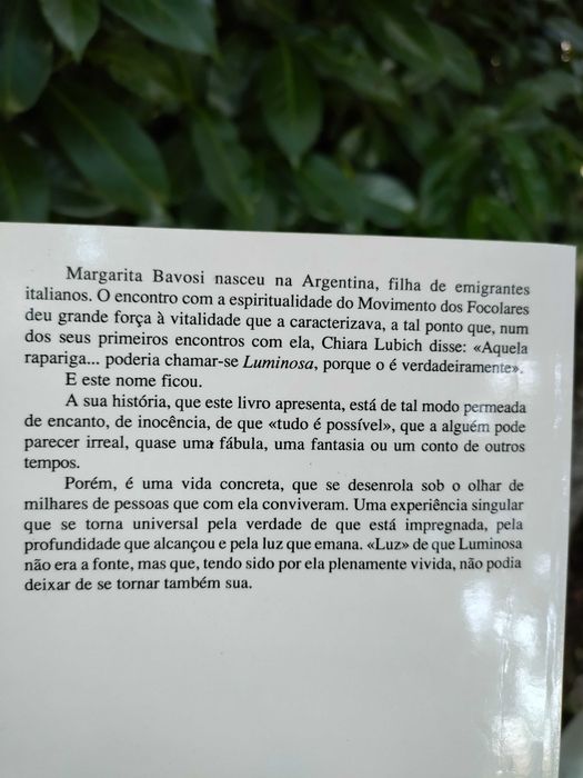 Luminosa - Biografia de Margarita Bavosi (Alfredo Zirondoli)