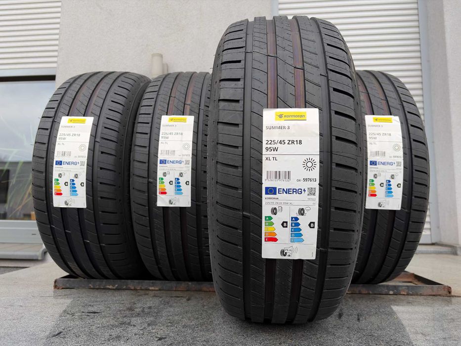 Letnia 225/45R18 Kormoran Summer3 95W XL 2026 rok NOWE 5lat gwar