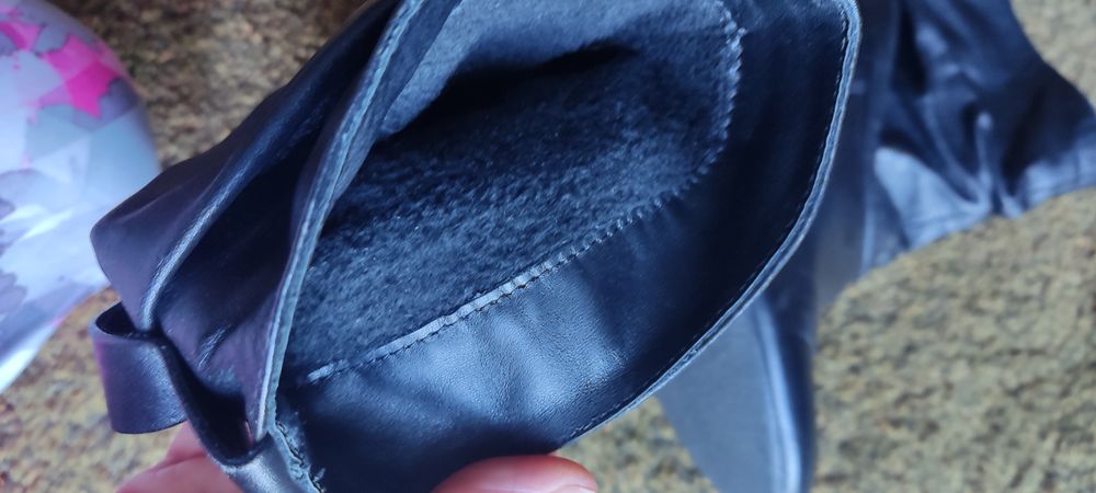 Skórzane botki Lasocki 36