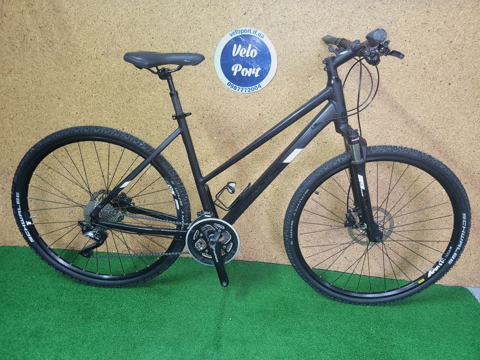 Велосипед гІбридний Cube Cross pro / Shimano Deore XT / Гідравліка /