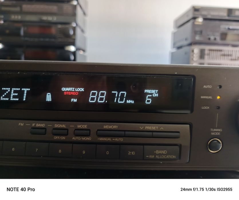 Technics tuner -radio.
