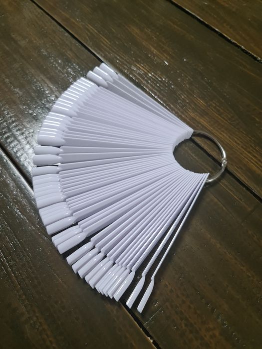 Expositor de 50 cores quadrado ou redondo(argola) - unhas de gel