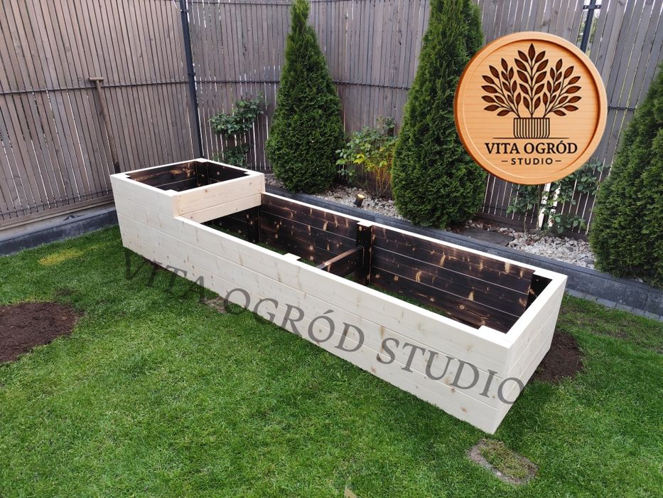 Podwyższone grządki gr. 4,5cm! Warzywnik, inspekt. PREMIUM!