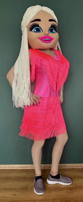 Alvaro, Dżesika , Dżejms, Kostium striptizera/ striptizerki biały miś