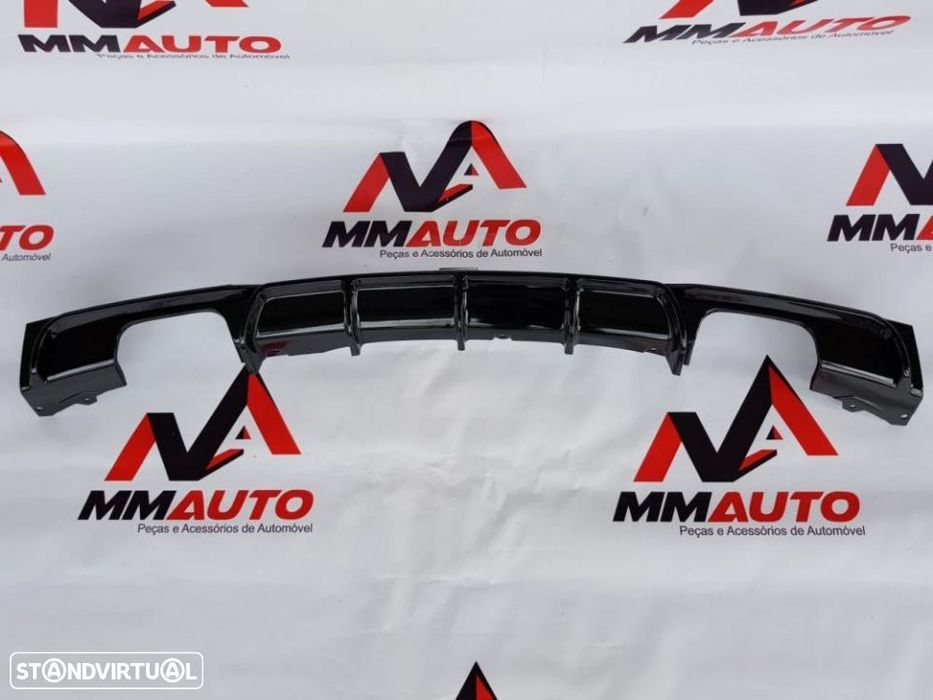 Difusor BMW Série 3 F30 F31 M Performance Preto Brilhante