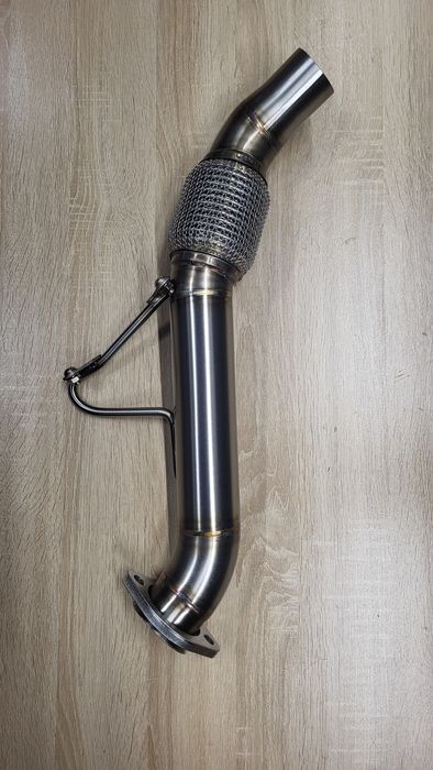 Даунпайп BMW E46 330d 330dX 330cd Downpipe БМВ E46 HEAT SHIELD
