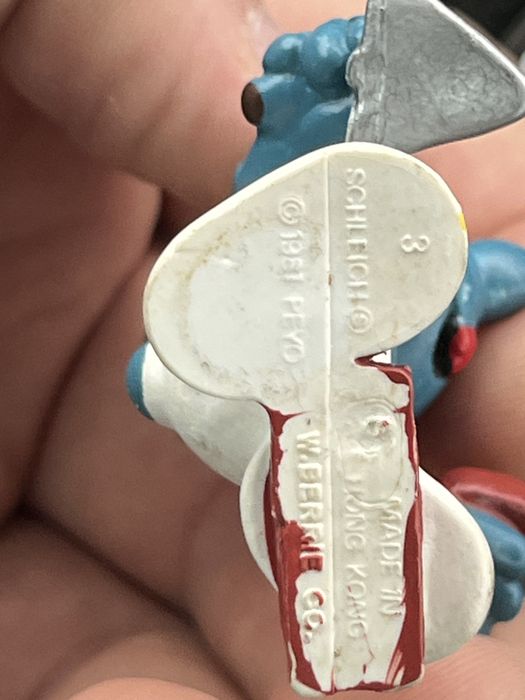 Smerf budowlaniec 1981