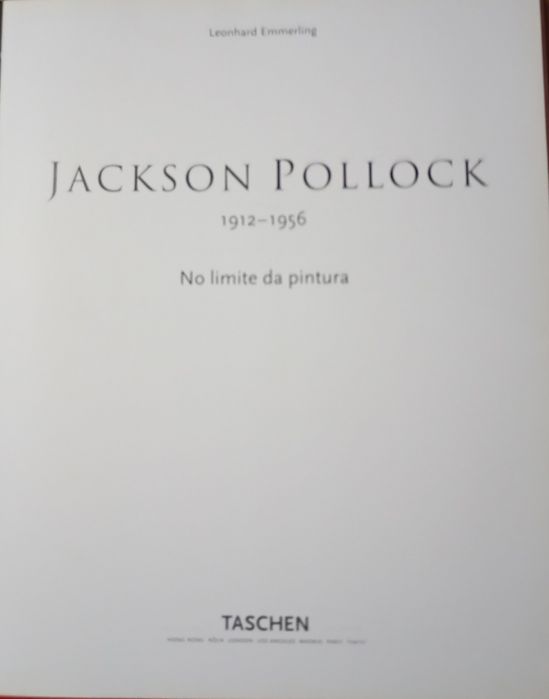 Jackson Pollock  - Mo limite da pintura