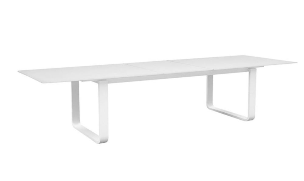 Mesa de exterior em vidro