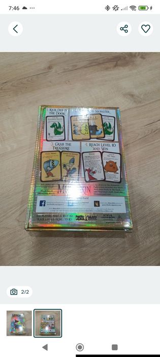Munchkin Holo Edition gra planszowa NOWA FOLIA