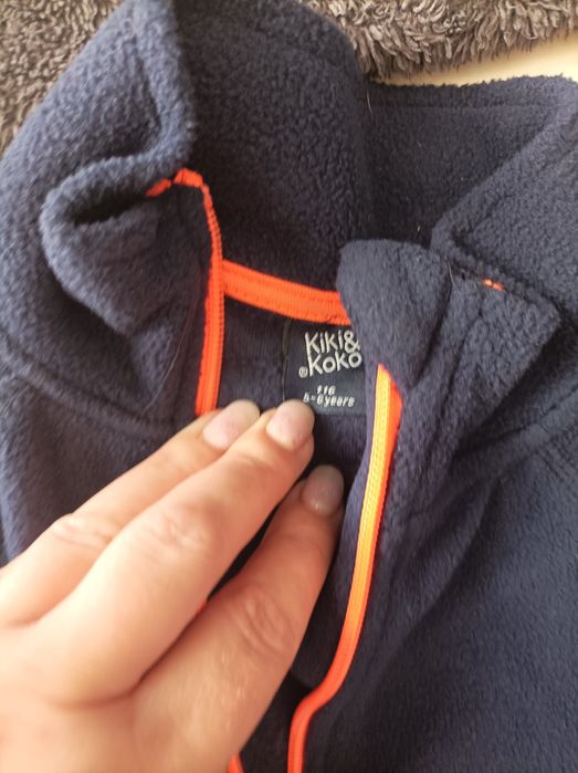 Bluzy polarowe chłopięce 116-122