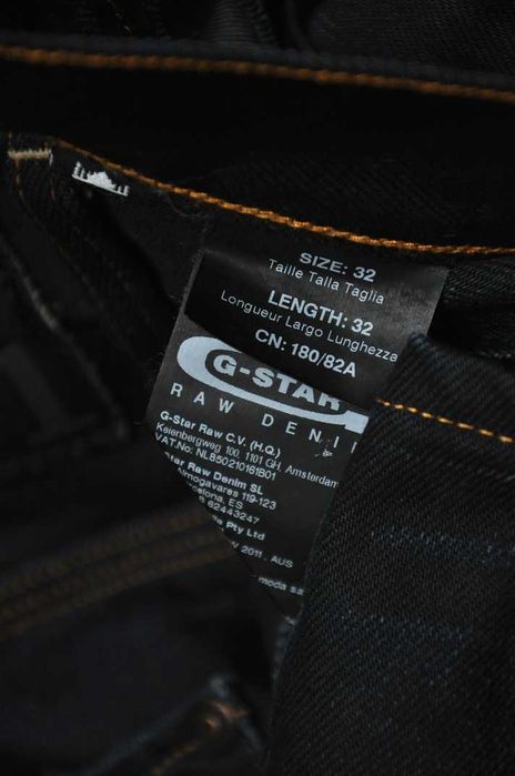 "G-STAR" Raw. Оригинал. Стильные мужские джинсы. Размер W32
