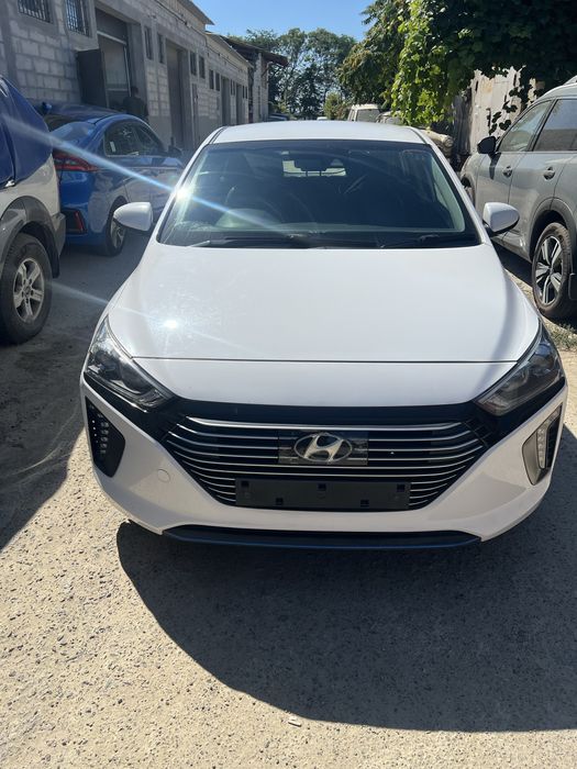 Разборка hyundai ioniq капот бампер фара мотор крыло двери ляда фонари батарея G4LE