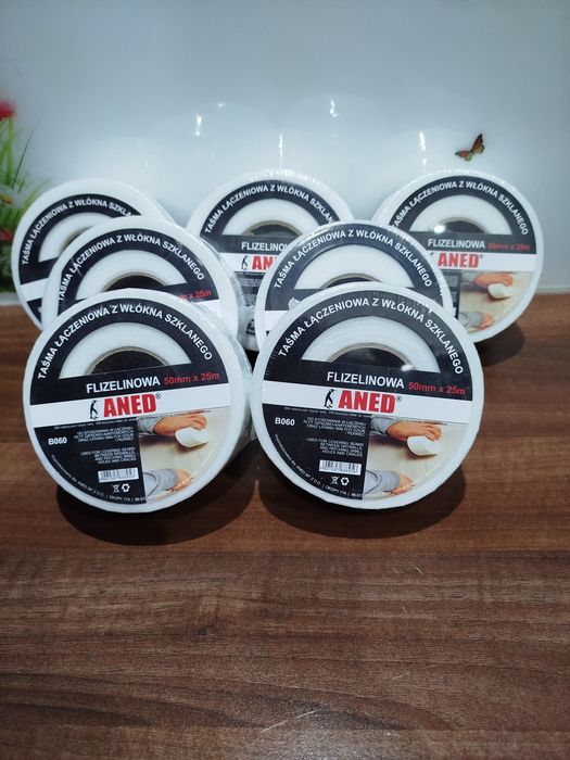 Taśma flizelinowa  z włókna szklanego , 15 szt, cena za wszystko