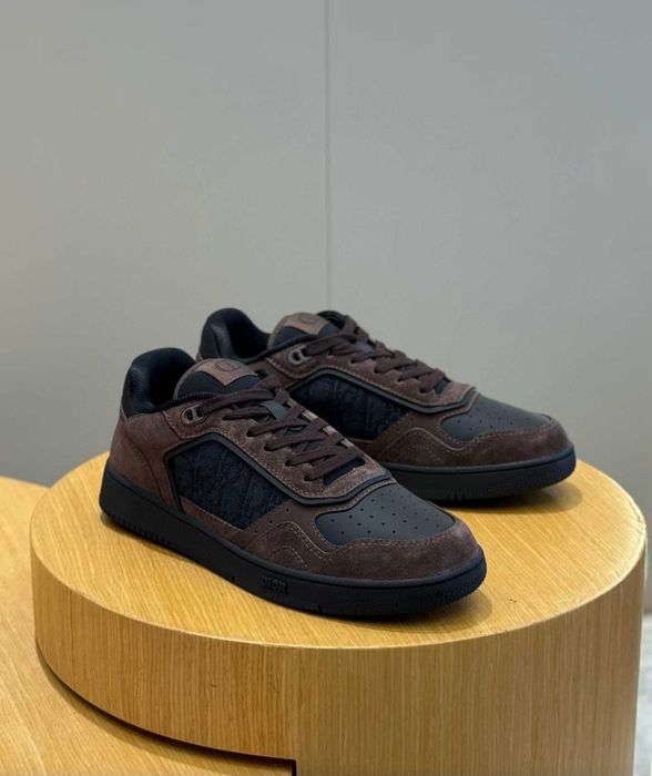 Чоловічі шкіряні преміальні кросівки Діор Dior —  41/42/43/44/45